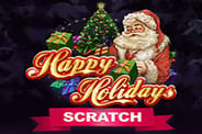 image Happy holidays scratch